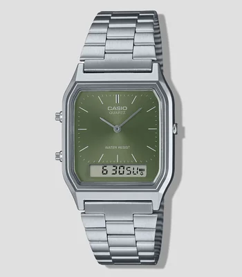 Reloj Unisex, Casual, Plateado