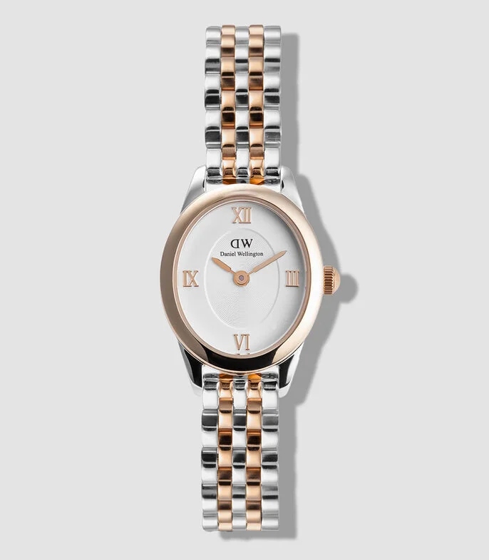 Reloj para Mujer Casual, Oro Rosa, Plateado