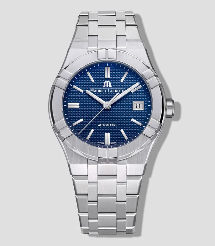 Reloj para Mujer Aikon Automatic Casual Azul, Plateado