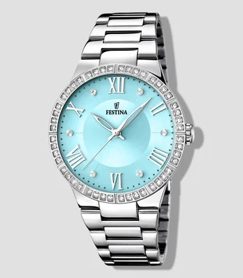 Reloj para Mujer Boyfriend Casual, Plateado