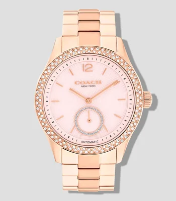 Reloj para Mujer Brooks De vestir Oro rosa