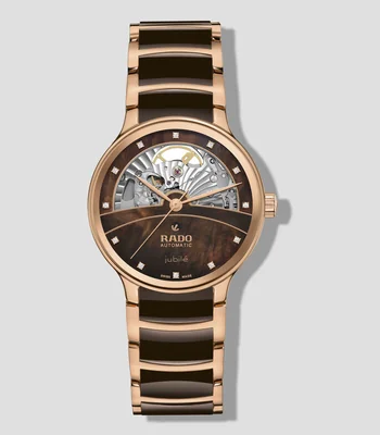 Reloj para Mujer Automático Centrix Diamonds Classic Carátula Café