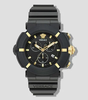 Reloj Unisex Real Active Chrono Casual, negro