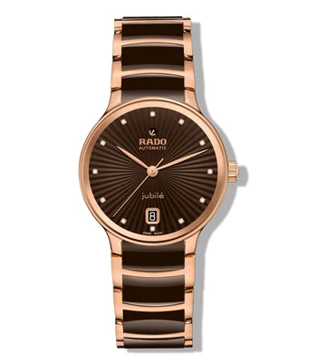 Reloj para Mujer Automático Centrix Diamonds Classic Carátula Café