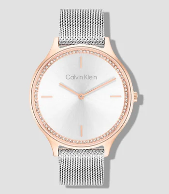 Reloj Para Mujer Timless casual plateado