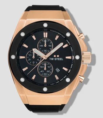 Reloj Unisex CEO Tech Casual Rosa, Negro