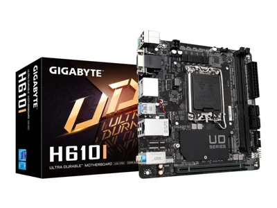 Placa madre GIGABYTE H610I (H610/ Intel/LGA 1700/ mini-ITX)