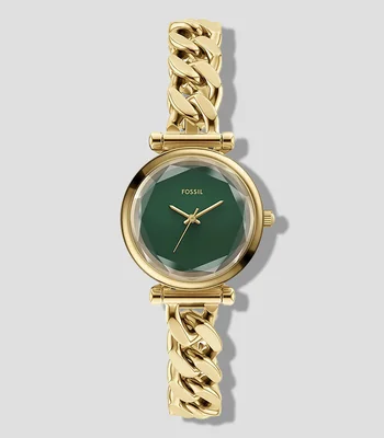 Reloj para mujer Carlie casual, dorado