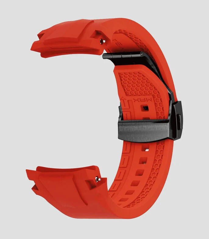 Extensible para reloj Dark Matter rojo flúor