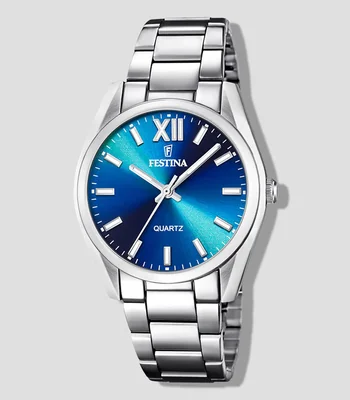 Reloj para Mujer Boyfriend Collection Casual, Plateado