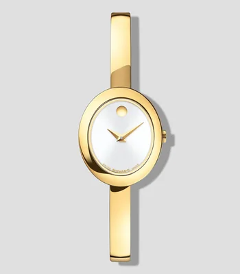Reloj para Mujer Museum Bangle casual dorado