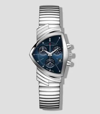 Reloj Unisex Ventura De vestir, Plateado