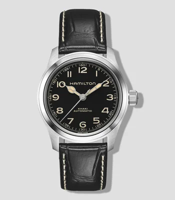 Reloj Unisex Khaki Field Casual Negro