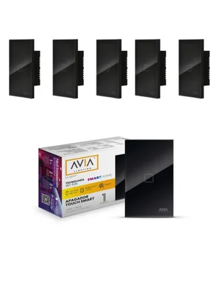 Pack 6 Apagadores Smart 1 Módulo Touch