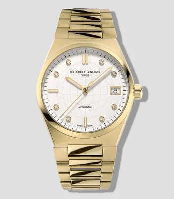 Reloj para Mujer Highlife Casual Blanco, Dorado