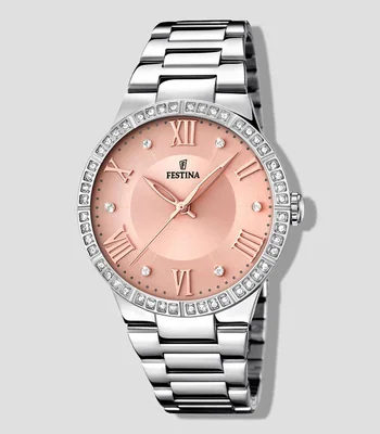 Reloj para Mujer Boyfriend Collection Casual, Plateado
