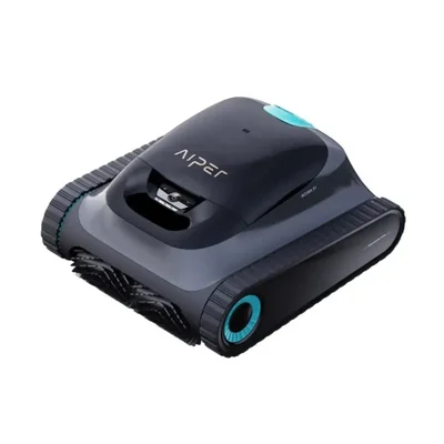AIPER Scuba S1 Limpiador robótico inalámbrico para Piscinas de hasta 1.600 pies Cuadrados, aspiradora de Limpieza de Pared y línea de flotación