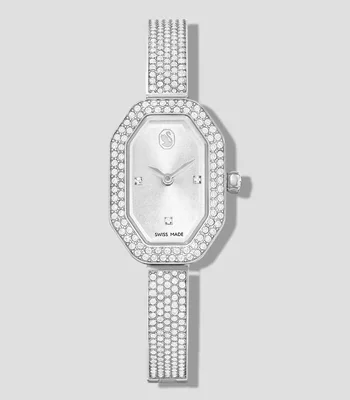 Reloj para Mujer Dextera Bangle De vestir Plateado