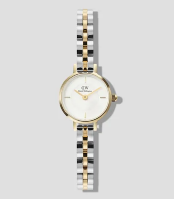 Reloj para mujer Petite Arch 3 Hands casual, dorado