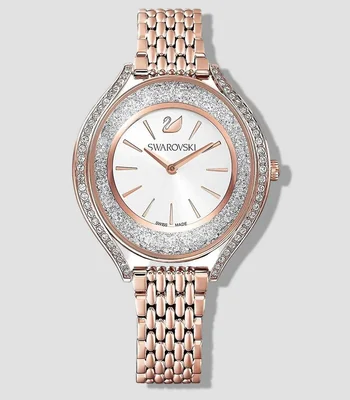 Reloj Crystalline Aura para Mujer Casual Oro rosa