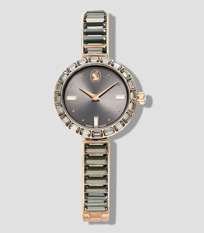 Reloj para Mujer Matrix Bangle De vestir Gris
