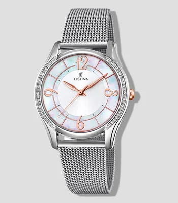 Reloj para mujer Mademoiselle Casual, Plateado