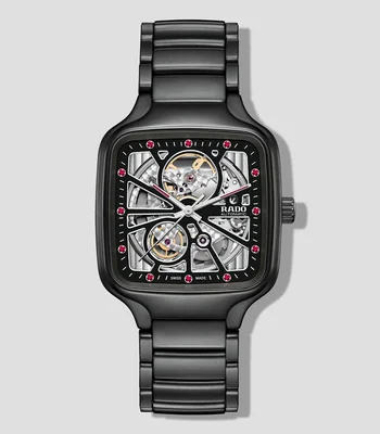 Reloj Unisex Casual True Square Negro