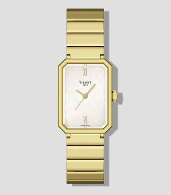 Reloj Unisex SRV casual dorado