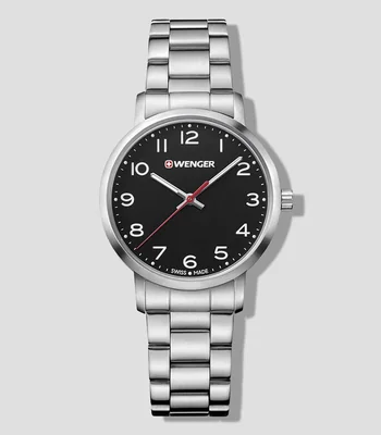 Reloj para Mujer Avenue Casual Negro, Plateado