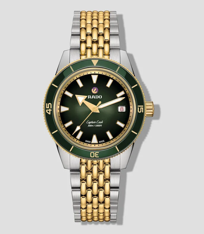 Reloj Unisex Captain Cook deportivo verde