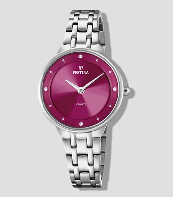 Reloj para mujer Mademoiselle Casual Plateado