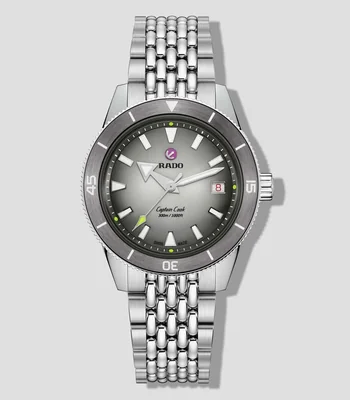 Reloj Unisex Captain Cook Deportivo, Plateado