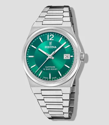 Reloj para mujer Swiss Made Casual Plateado