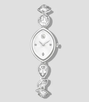Reloj para mujer Gema casual, plateado