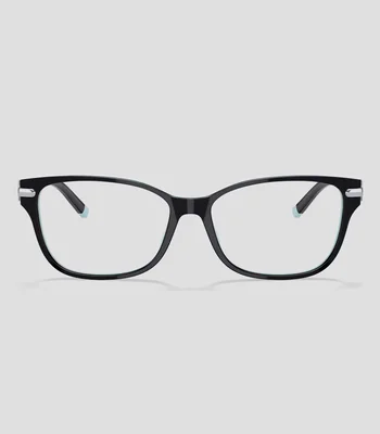 Lentes oftálmicos Rectangulares Negros Mujer