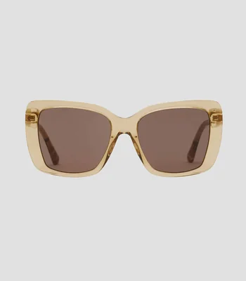 Lentes de sol cuadrados Tubular Check Mujer