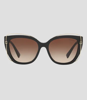 Lentes de sol ojo de gato negros Mujer