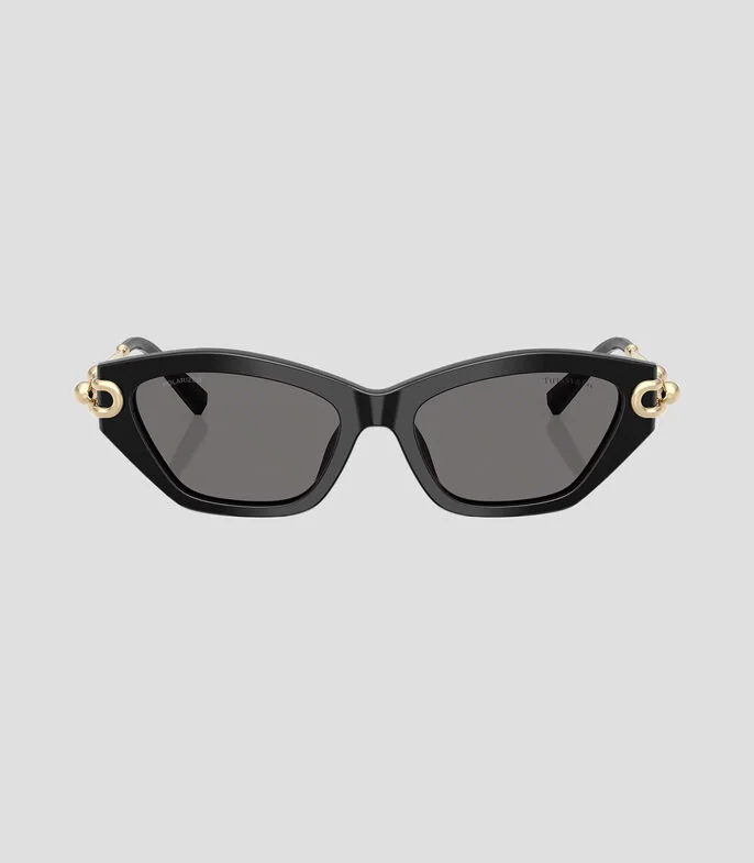 Lentes de sol ojo de gato negro Mujer