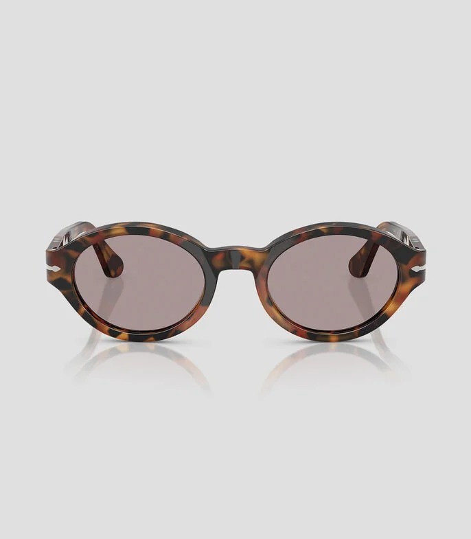 Lentes de sol ovalados Loris marrón Mujer