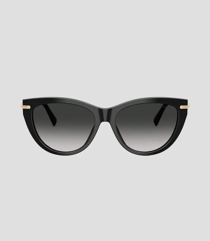 Lentes de sol ojo de gato negro Mujer