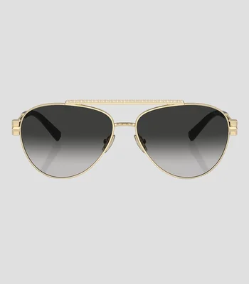 Lentes de sol Aviador Dorados Mujer