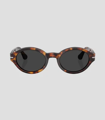 Lentes de sol ovalados Loris marrón Mujer