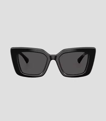 Lentes de sol ojo de gato negros Mujer