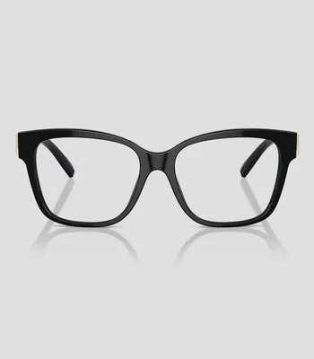 Lentes oftálmicos Cuadrados Negros Mujer