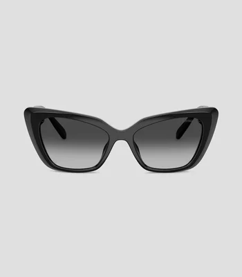 Lentes de sol ojo de gato negros Mujer