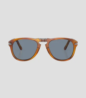 Lentes de sol aviador Steve McQueen marrón Mujer