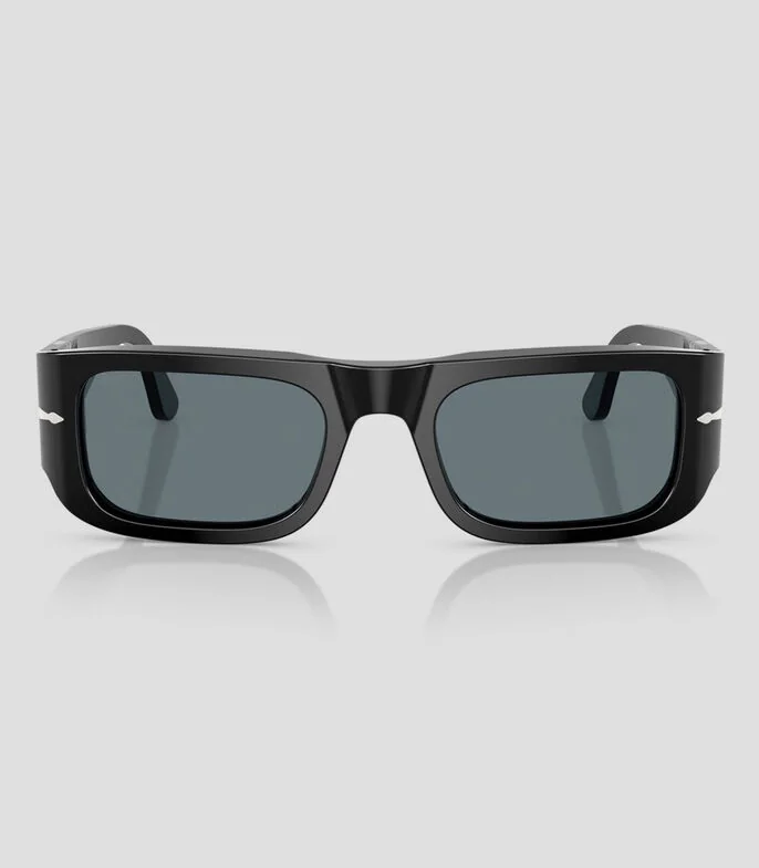 Lentes de sol rectangulares negros Unisex
