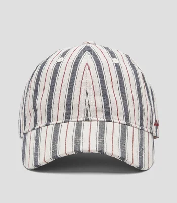 Gorra con Rayas Mujer