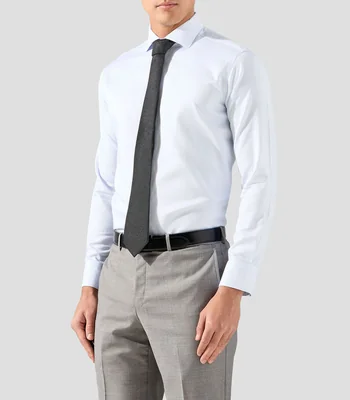 Camisa de rayas manga larga Hombre