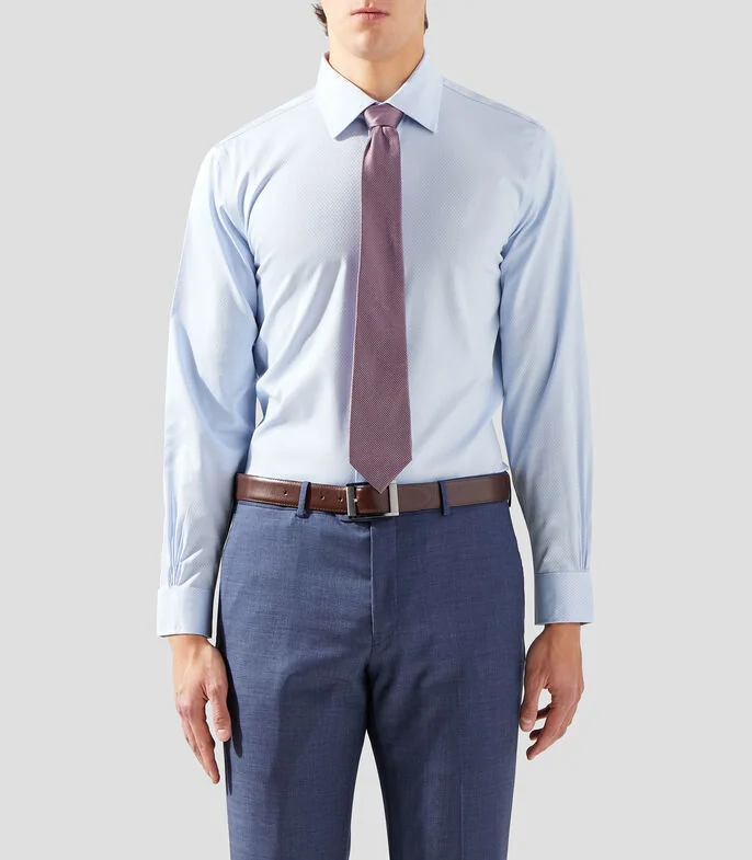 Camisa Polkadots manga larga Hombre